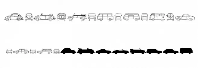 Volkswagen Fuentes MINÚSCULAS