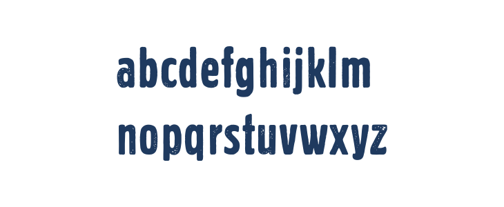 Volkszeitung 21 Lowercase