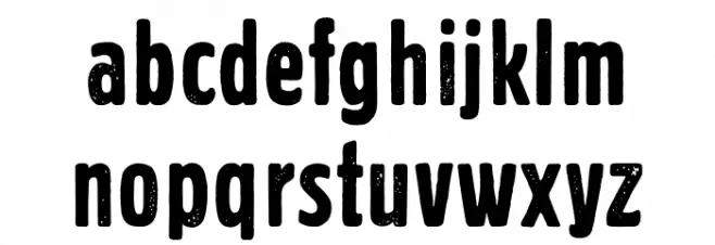 Volkszeitung 21 خط أحرف صغيرة