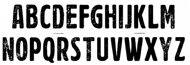 Volkszeitung 21 Polices MAJUSCULES