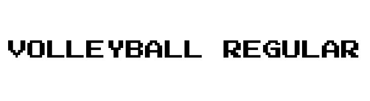 Volleyball Regular  免费字体下载