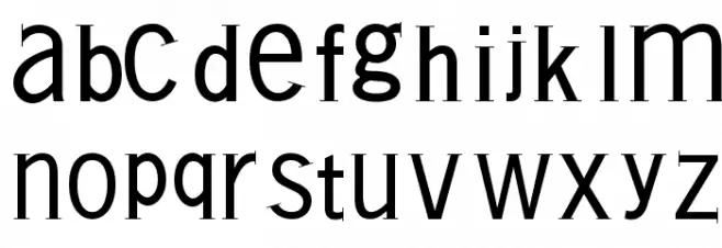 VollkegelSerif Fuentes MINÚSCULAS