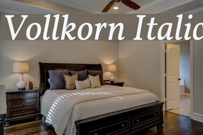 Vollkorn Italic Font examples
