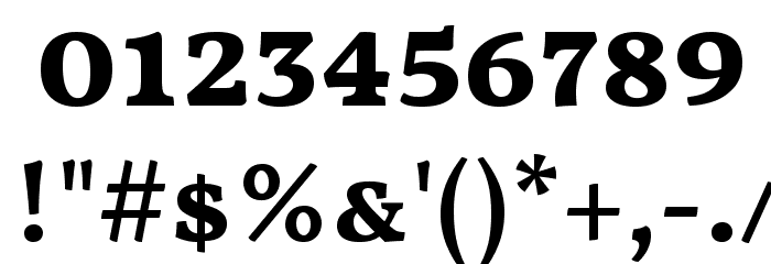 Vollkorn SC Bold Font OTHER CHARS