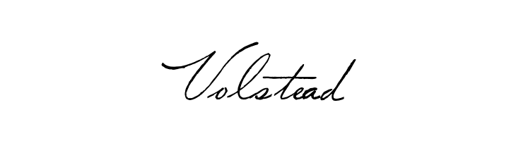 Volstead  Frei Schriftart Herunterladen