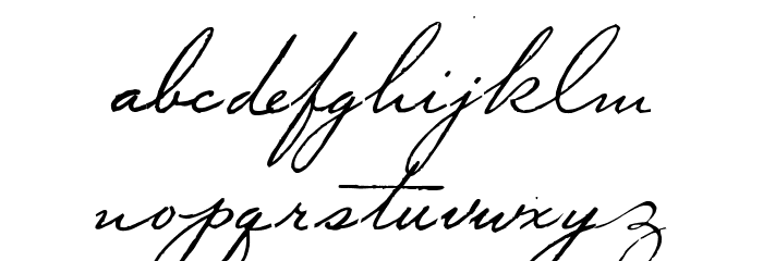Volstead Font LOWERCASE