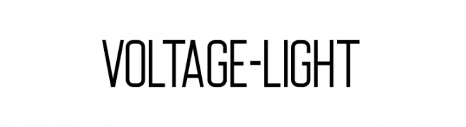 Voltage-Light  免费字体下载