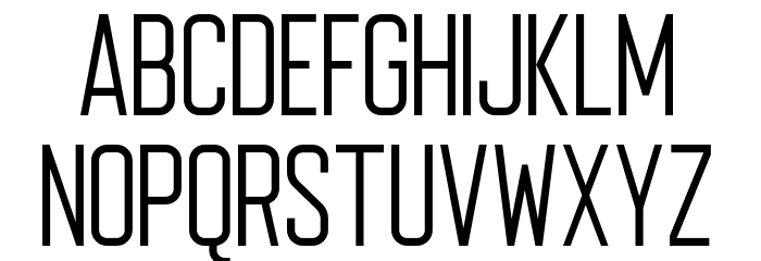Voltage-Light Font LOWERCASE
