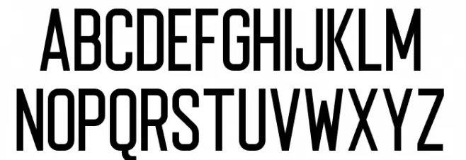 Voltage Schriftart Groß