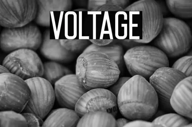 Voltage Font examples