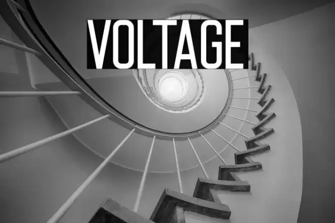 Voltage Font examples