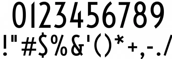 Voltaire Font OTHER CHARS