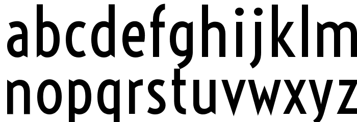 Voltaire Font LOWERCASE