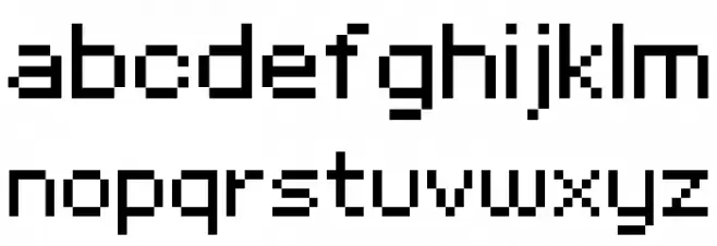 Volter [Goldfish] Font LOWERCASE
