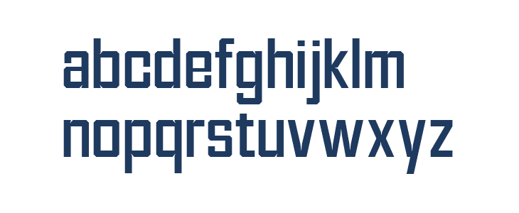 Voltera DEMO Regular Lowercase