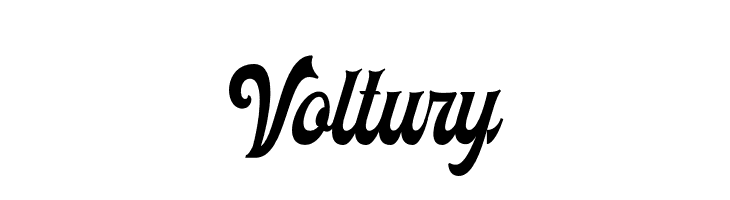 Voltury  フリーフォントのダウンロード