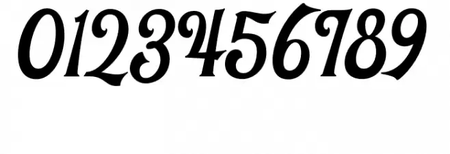 Voltury Font OTHER CHARS