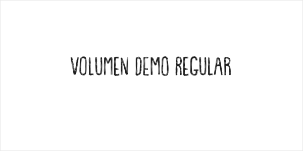 Volumen DEMO Regular Logo