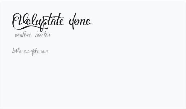 Voluptate_demo Business Card