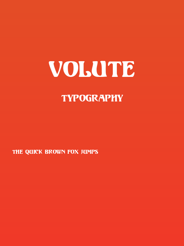 Volute Poster