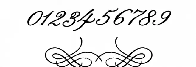 Volutes Font OTHER CHARS