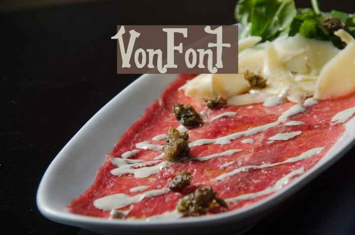 VonFont Font examples