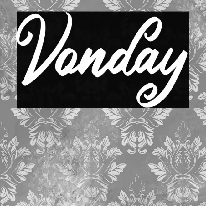 Vonday Font examples