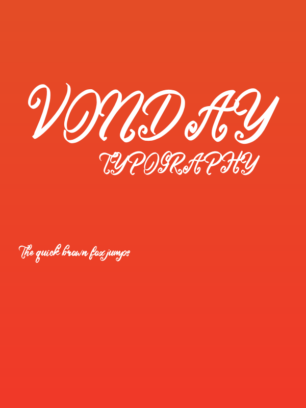 Vonday Poster
