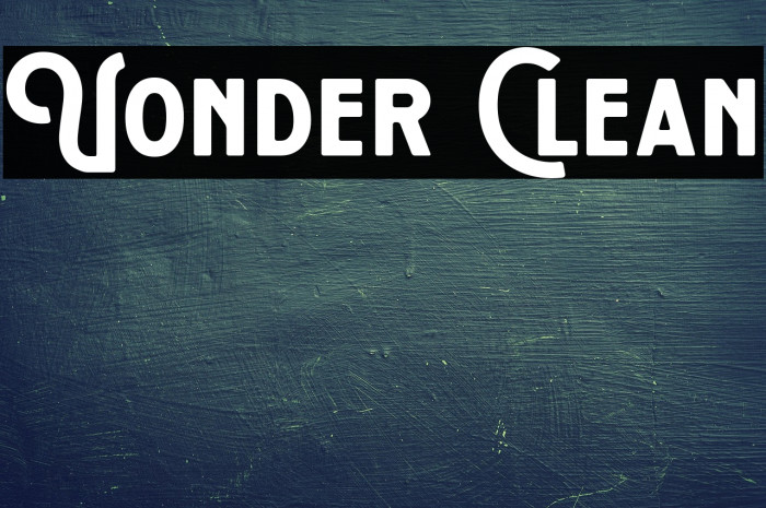 Vonder Clean Example 3