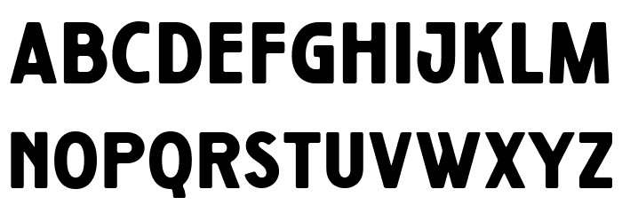 Vonder Clean Font LOWERCASE