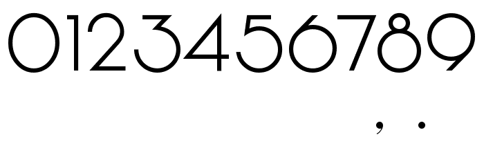 Vonique 43 Font OTHER CHARS