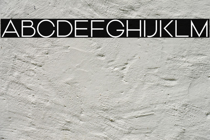 Vonique 43 Font examples