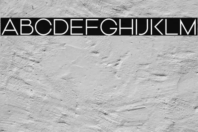 Vonique 43 Font examples