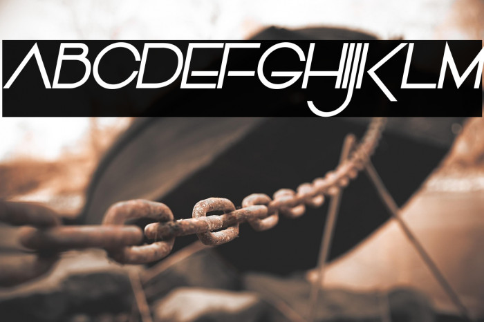 Vonique 64 Bold Italic Example 1