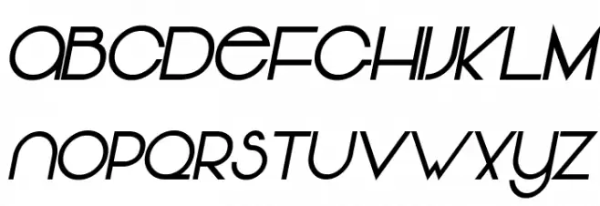 Vonique 64 Bold Italic Fuentes MINÚSCULAS