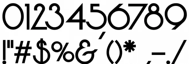 Vonique 64 Bold Font OTHER CHARS