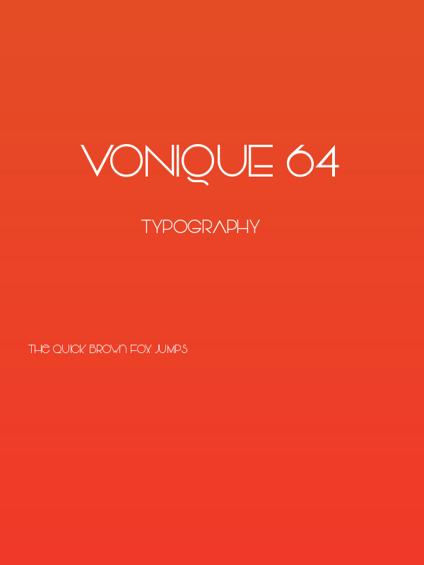 Vonique 64 Poster