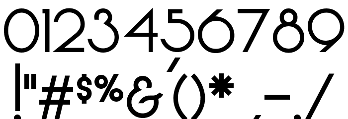 Vonique 92 Font OTHER CHARS