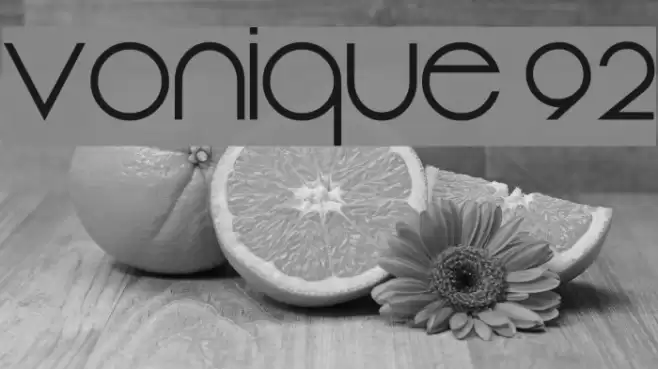 Vonique 92 Fuentes examples