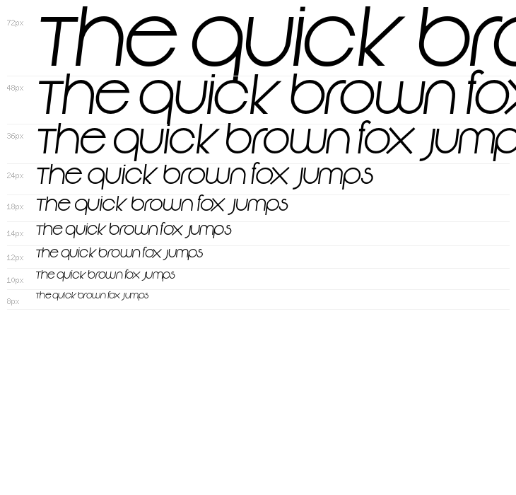 Vonique92-Italic Waterfall