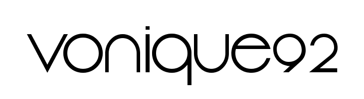 Vonique92  Free Fonts Download