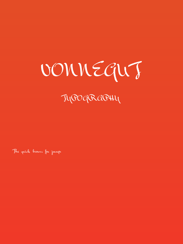 Vonnegut Poster