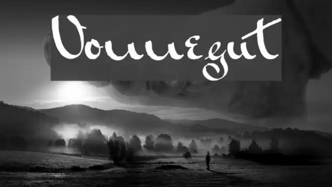 Vonnegut Font examples