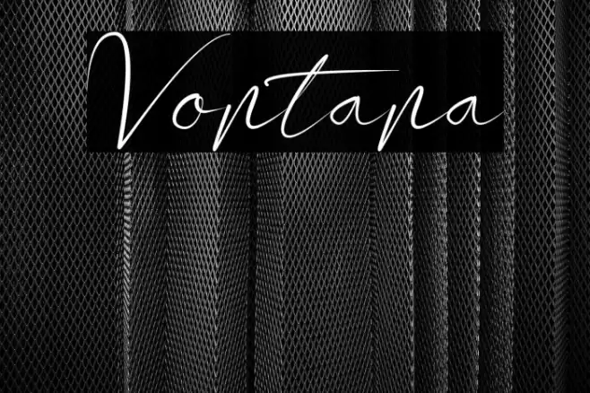 Vontana Font examples