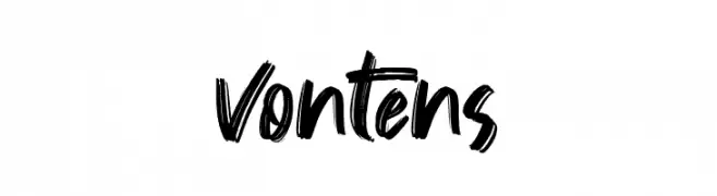 Vontens  تنزيل الخطوط