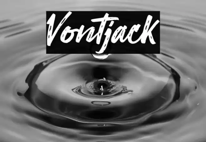 Vontjack Font examples
