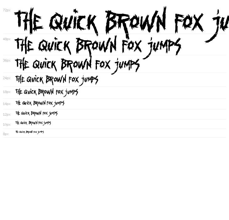 Voodo Dolls Waterfall