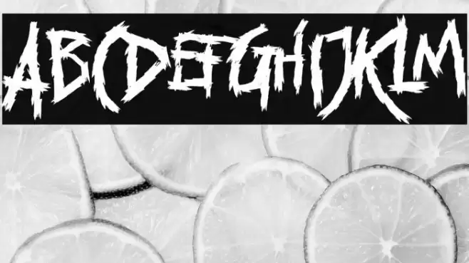 Voodo Dolls Font examples