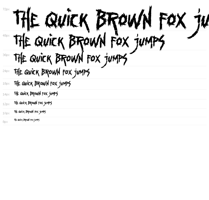 Voodo Dolls Waterfall