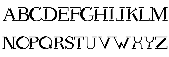Voodoo Dolls Font LOWERCASE